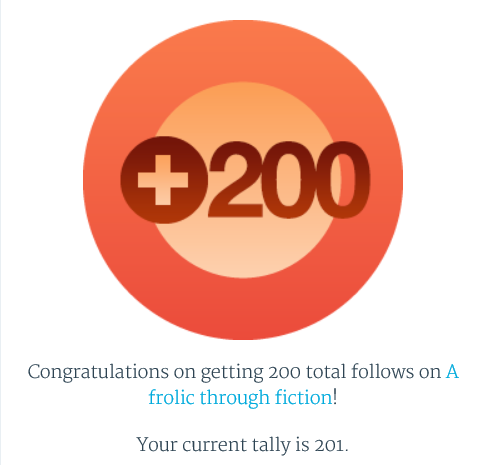 200 followers badge