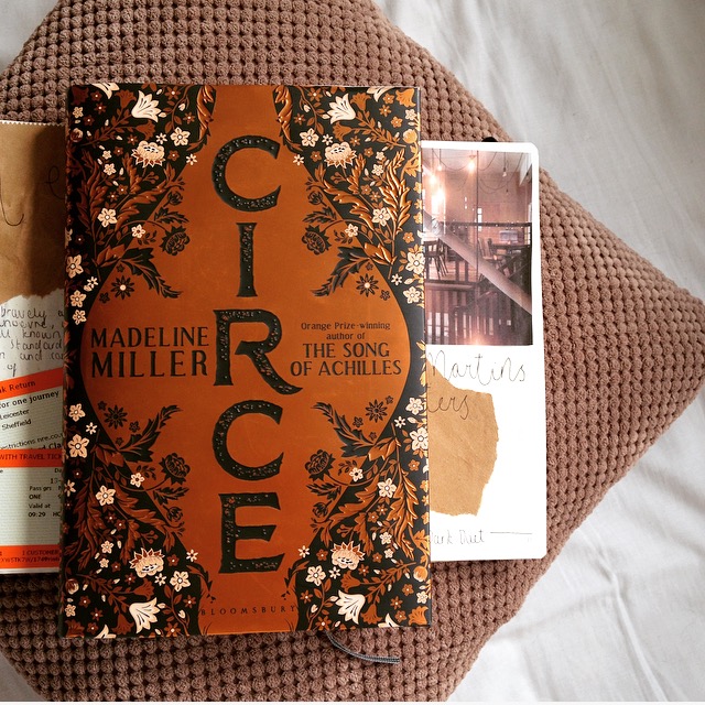 UK edition of Circe by Madeline Miller